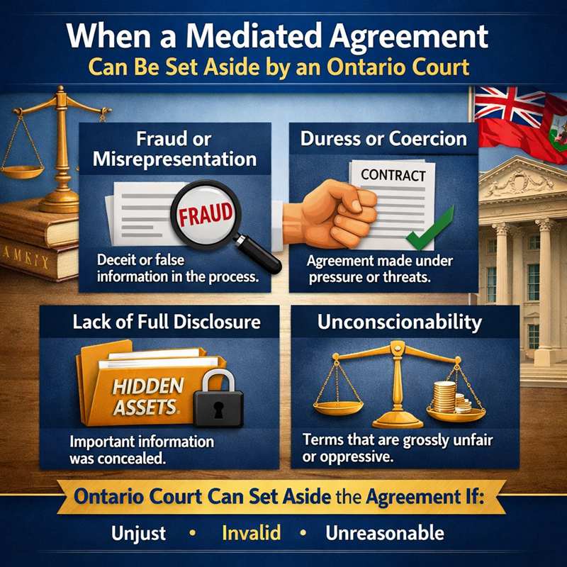 Mediated Agreement Set Aside